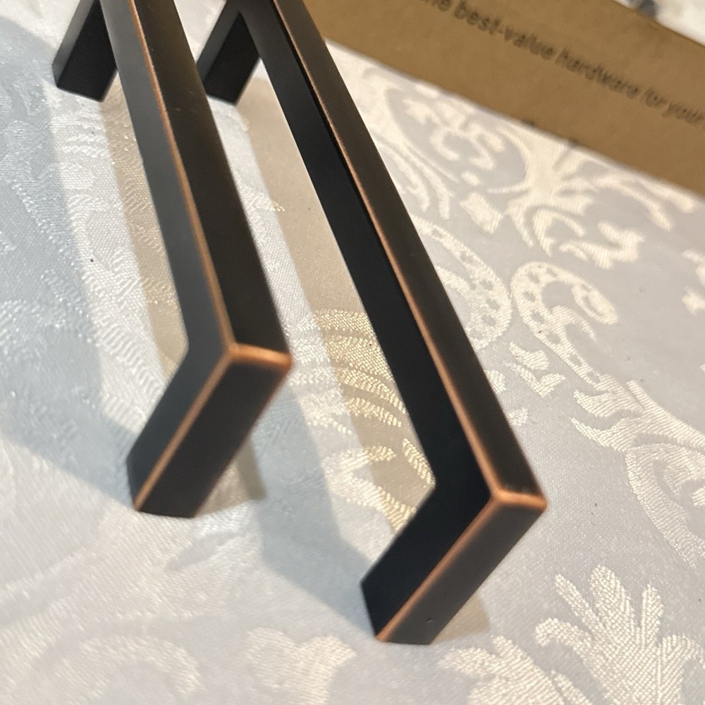 Koofizo Oil Rubbed Bronze Cabinet Pulls Handles Drawer (10-4"),( 7-5.5")